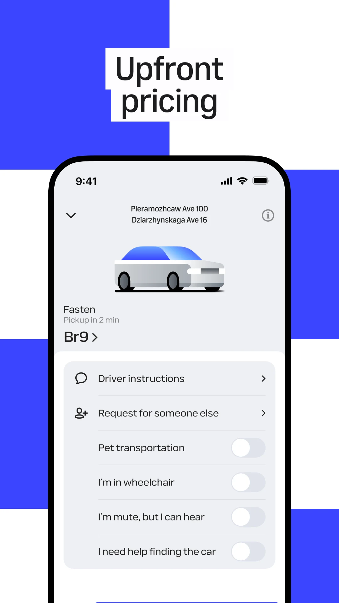 Fasten Belarus: Taxi screenshot